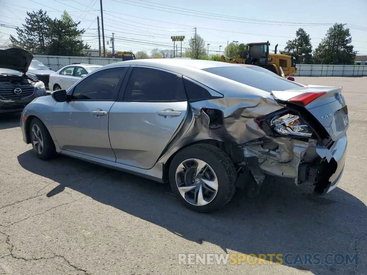 2 Photograph of a damaged car 2HGFC2F69LH540327 HONDA CIVIC 2020