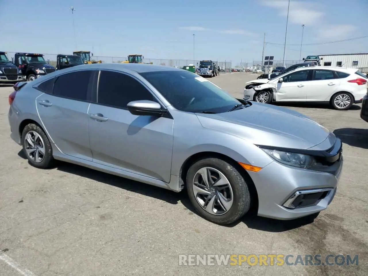 4 Photograph of a damaged car 2HGFC2F69LH540327 HONDA CIVIC 2020