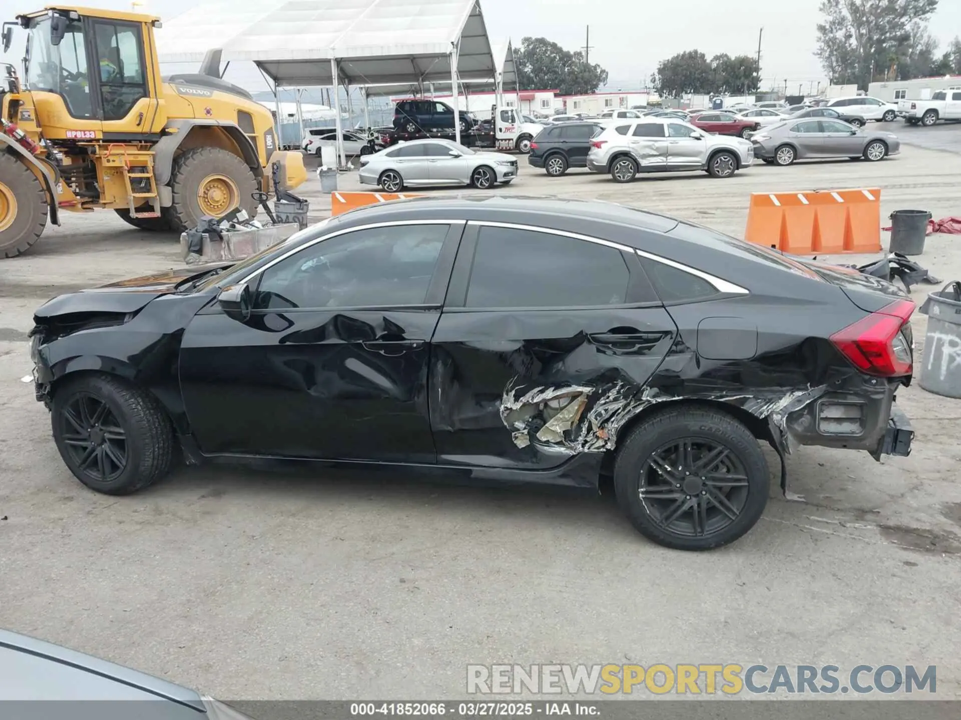 15 Photograph of a damaged car 2HGFC2F69LH549643 HONDA CIVIC 2020