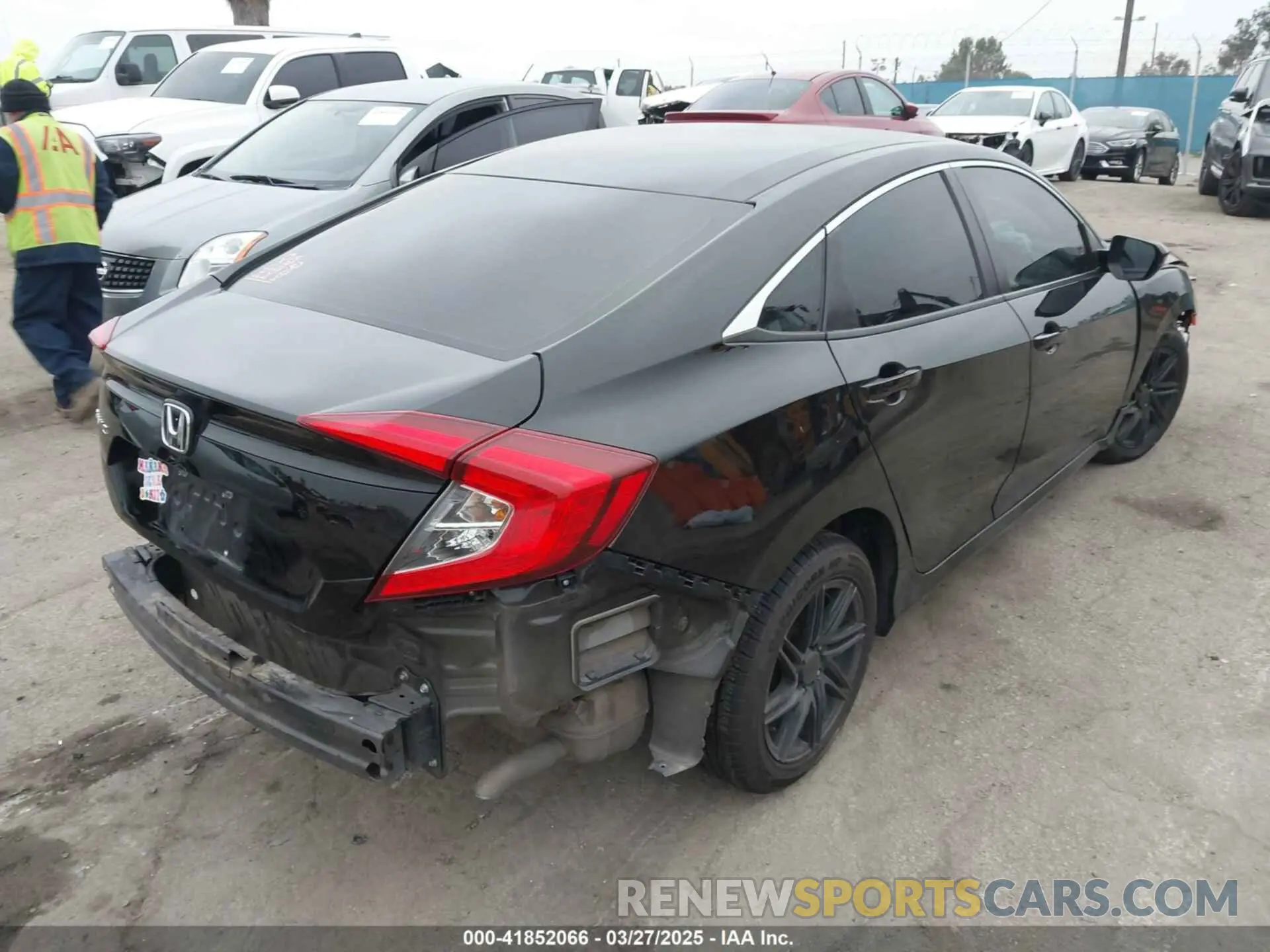 4 Photograph of a damaged car 2HGFC2F69LH549643 HONDA CIVIC 2020