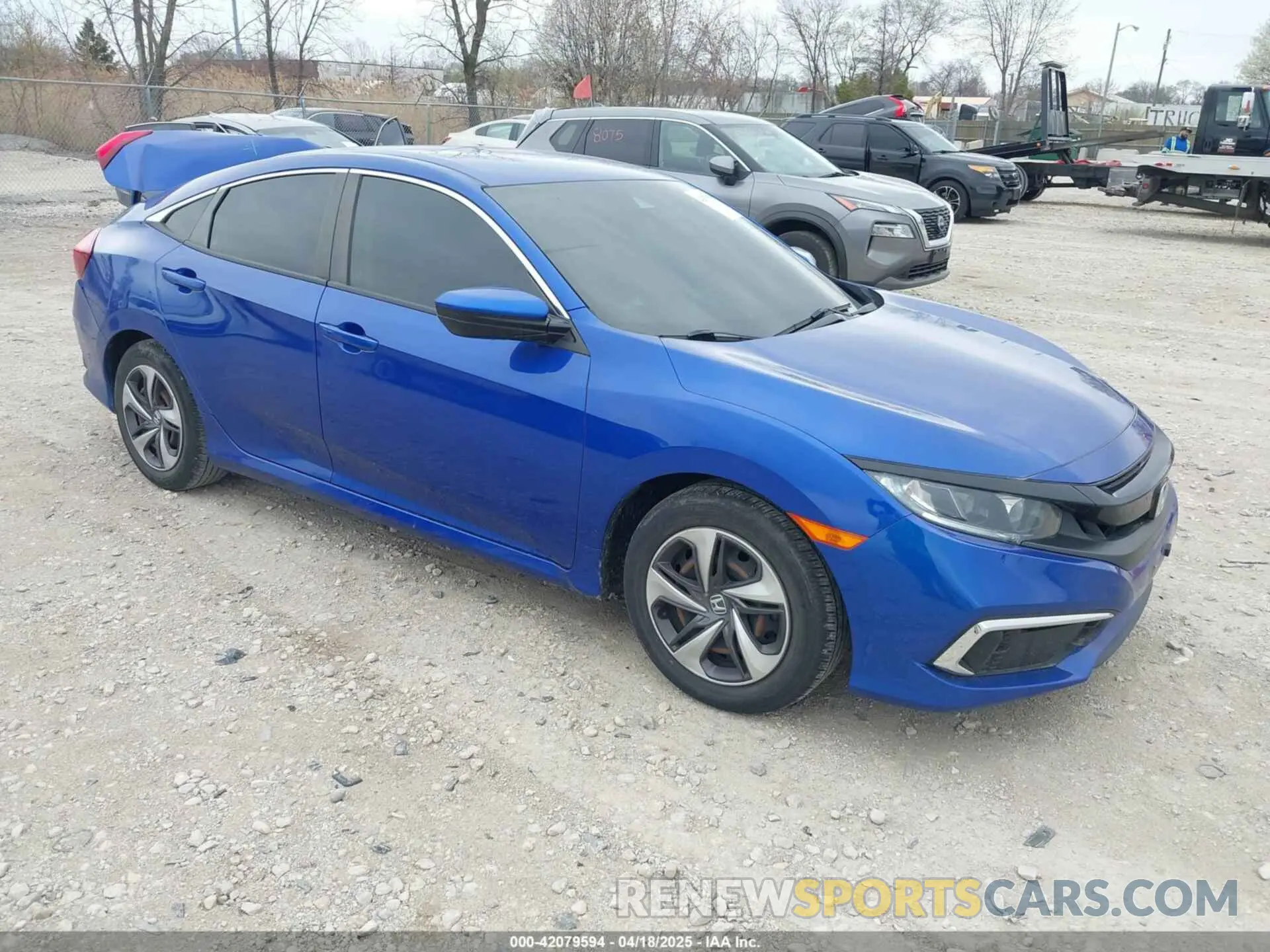 1 Photograph of a damaged car 2HGFC2F69LH550744 HONDA CIVIC 2020