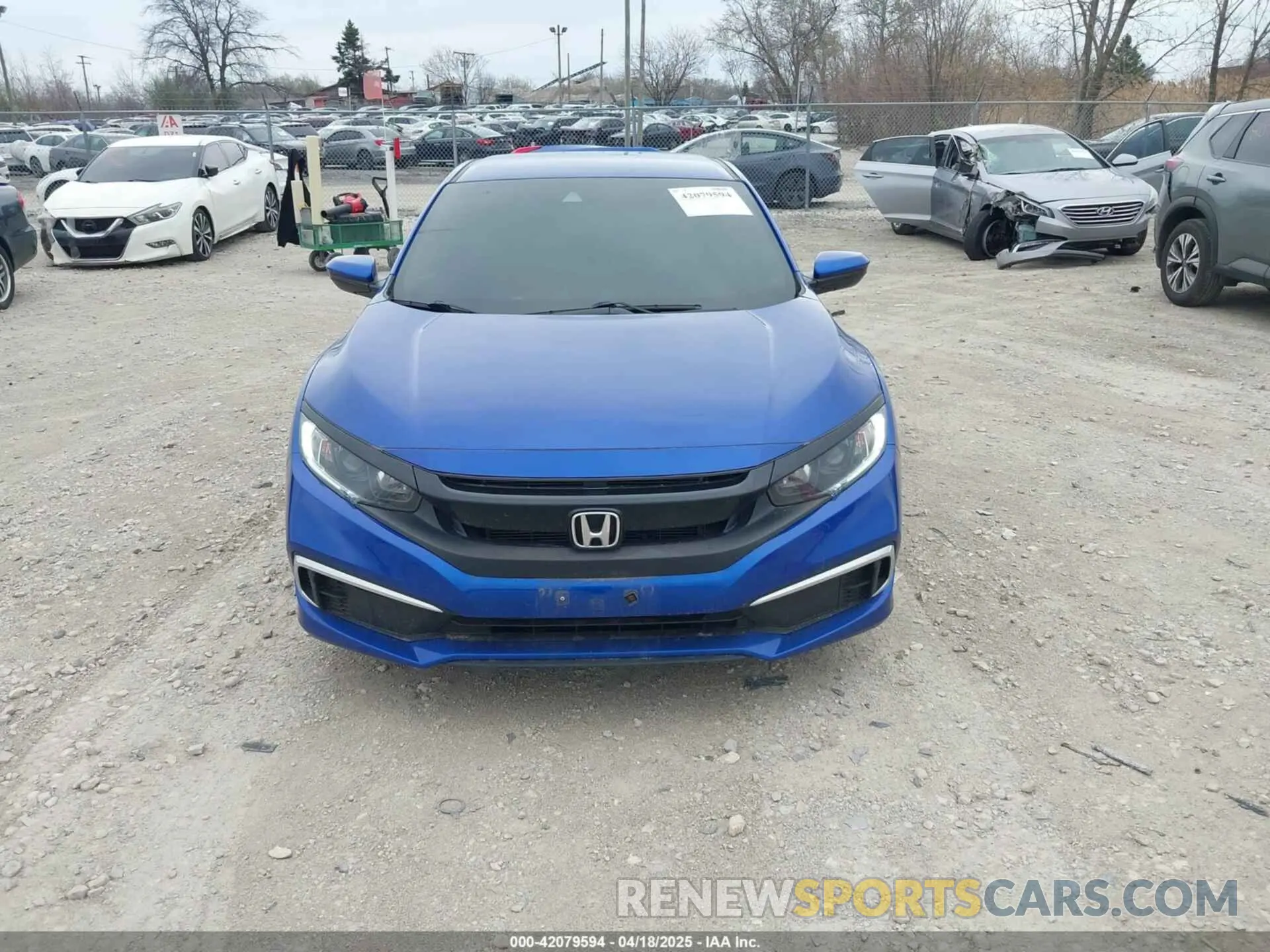 12 Photograph of a damaged car 2HGFC2F69LH550744 HONDA CIVIC 2020