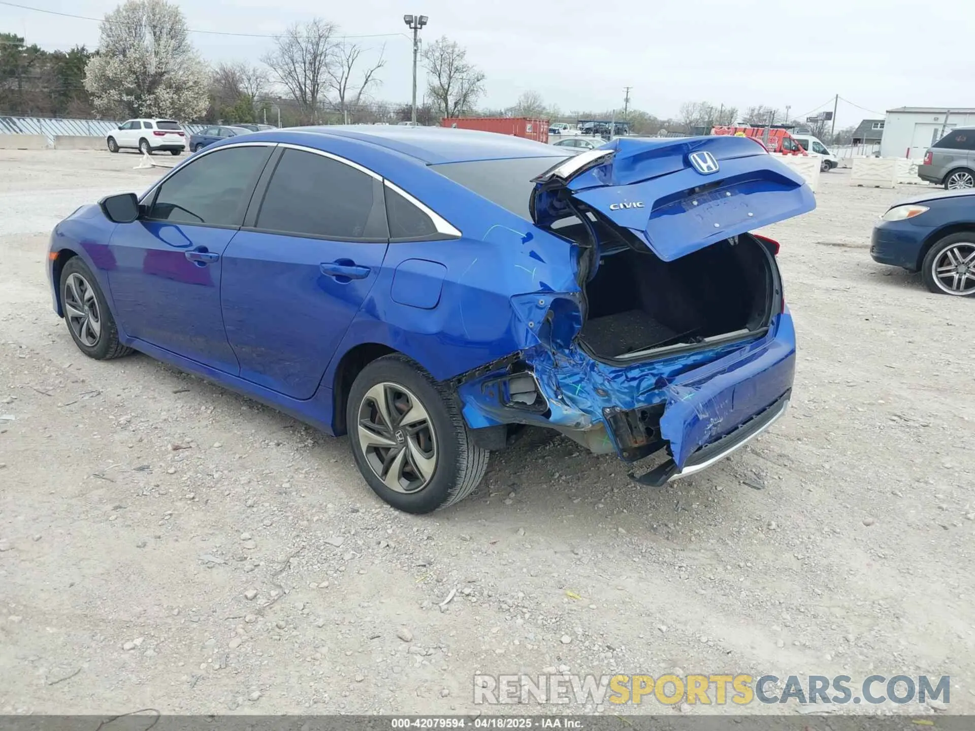 3 Photograph of a damaged car 2HGFC2F69LH550744 HONDA CIVIC 2020