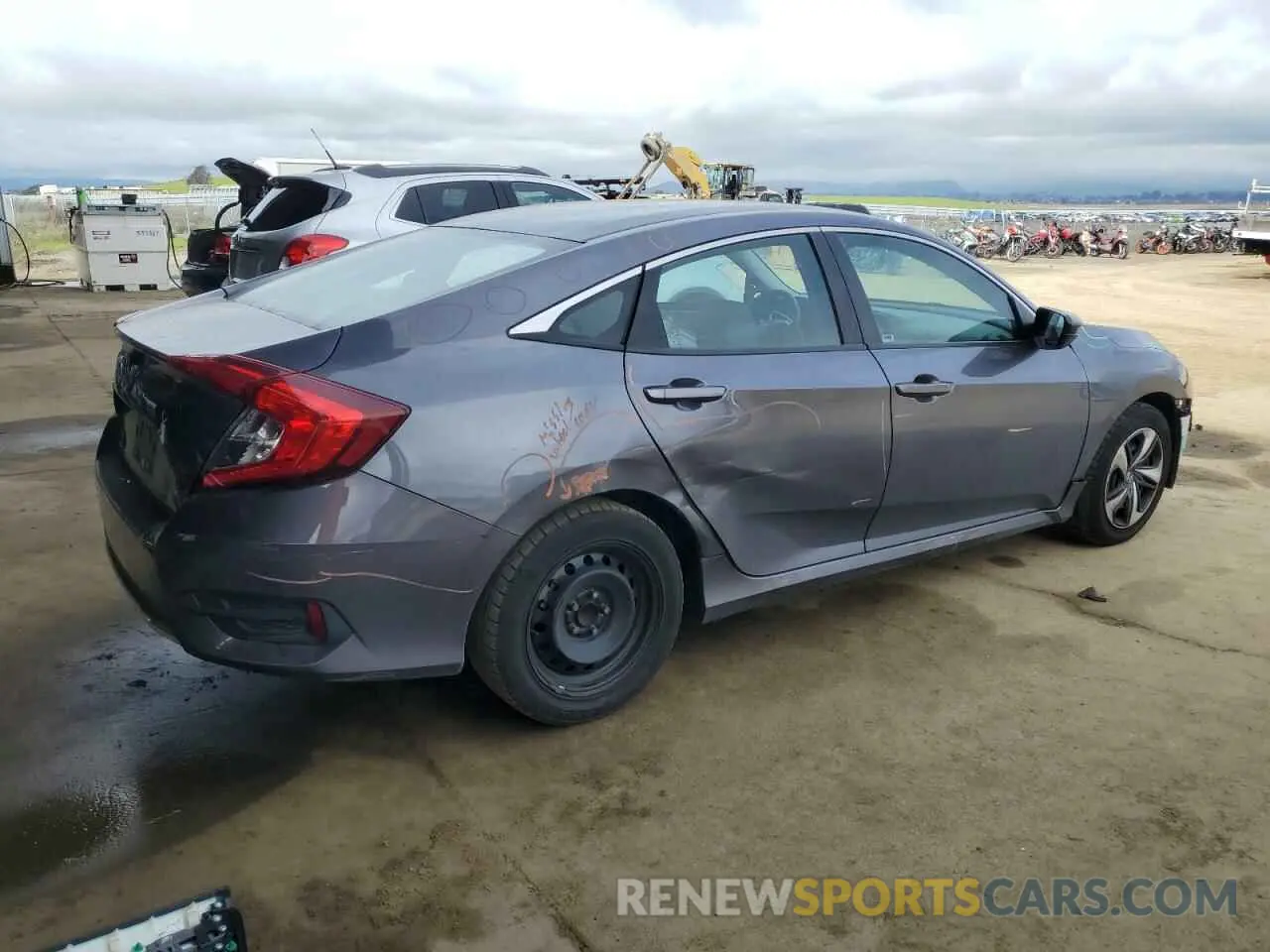 3 Photograph of a damaged car 2HGFC2F69LH552817 HONDA CIVIC 2020