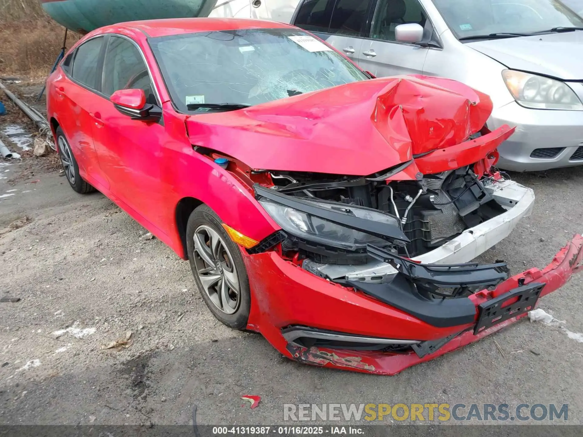 1 Photograph of a damaged car 2HGFC2F69LH559332 HONDA CIVIC 2020