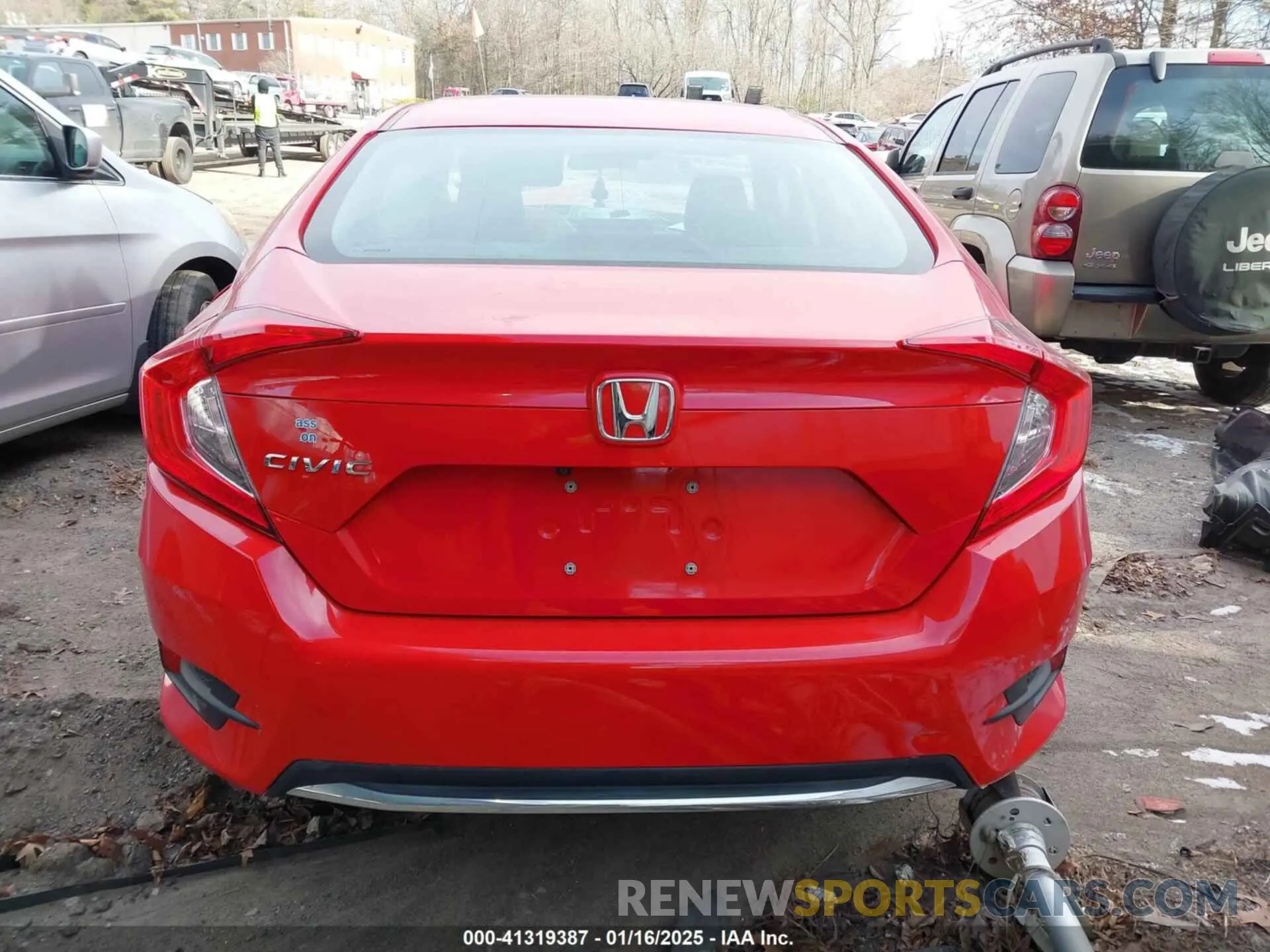 16 Photograph of a damaged car 2HGFC2F69LH559332 HONDA CIVIC 2020