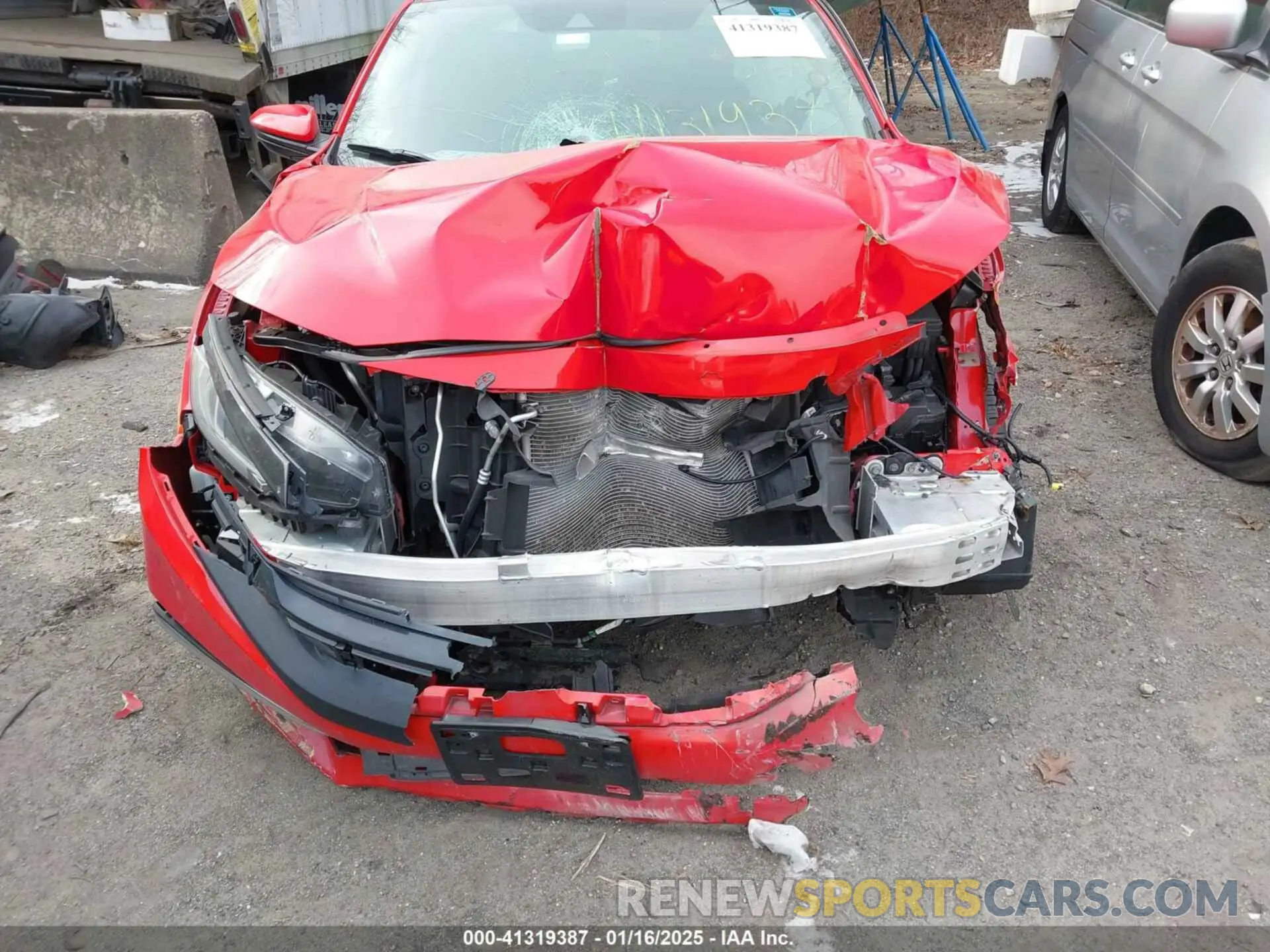 6 Photograph of a damaged car 2HGFC2F69LH559332 HONDA CIVIC 2020