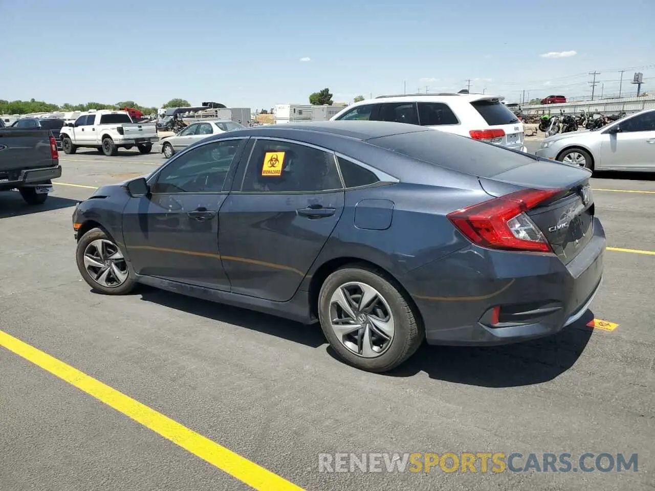 2 Photograph of a damaged car 2HGFC2F69LH559881 HONDA CIVIC 2020