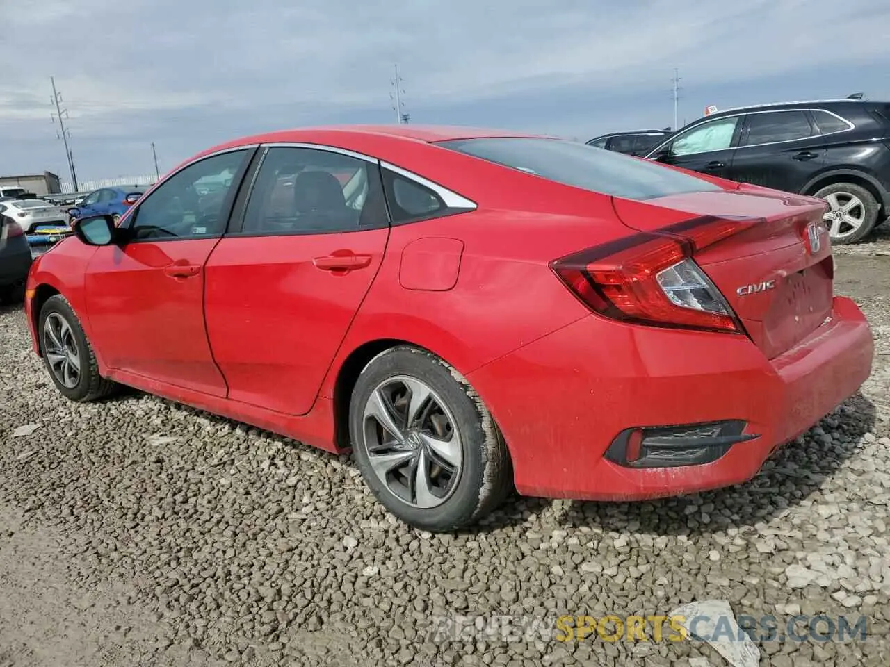 2 Photograph of a damaged car 2HGFC2F69LH584652 HONDA CIVIC 2020