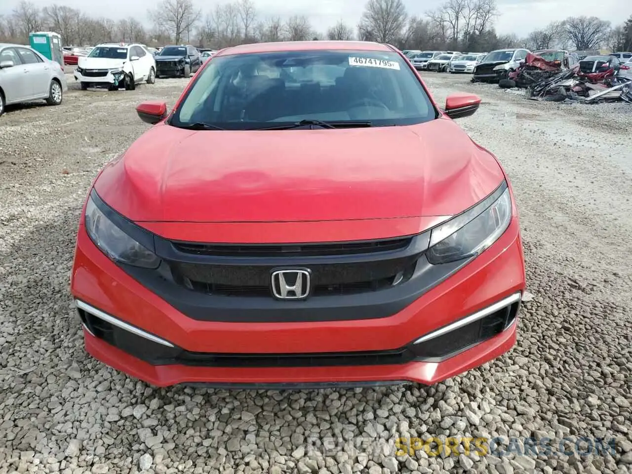5 Photograph of a damaged car 2HGFC2F69LH584652 HONDA CIVIC 2020