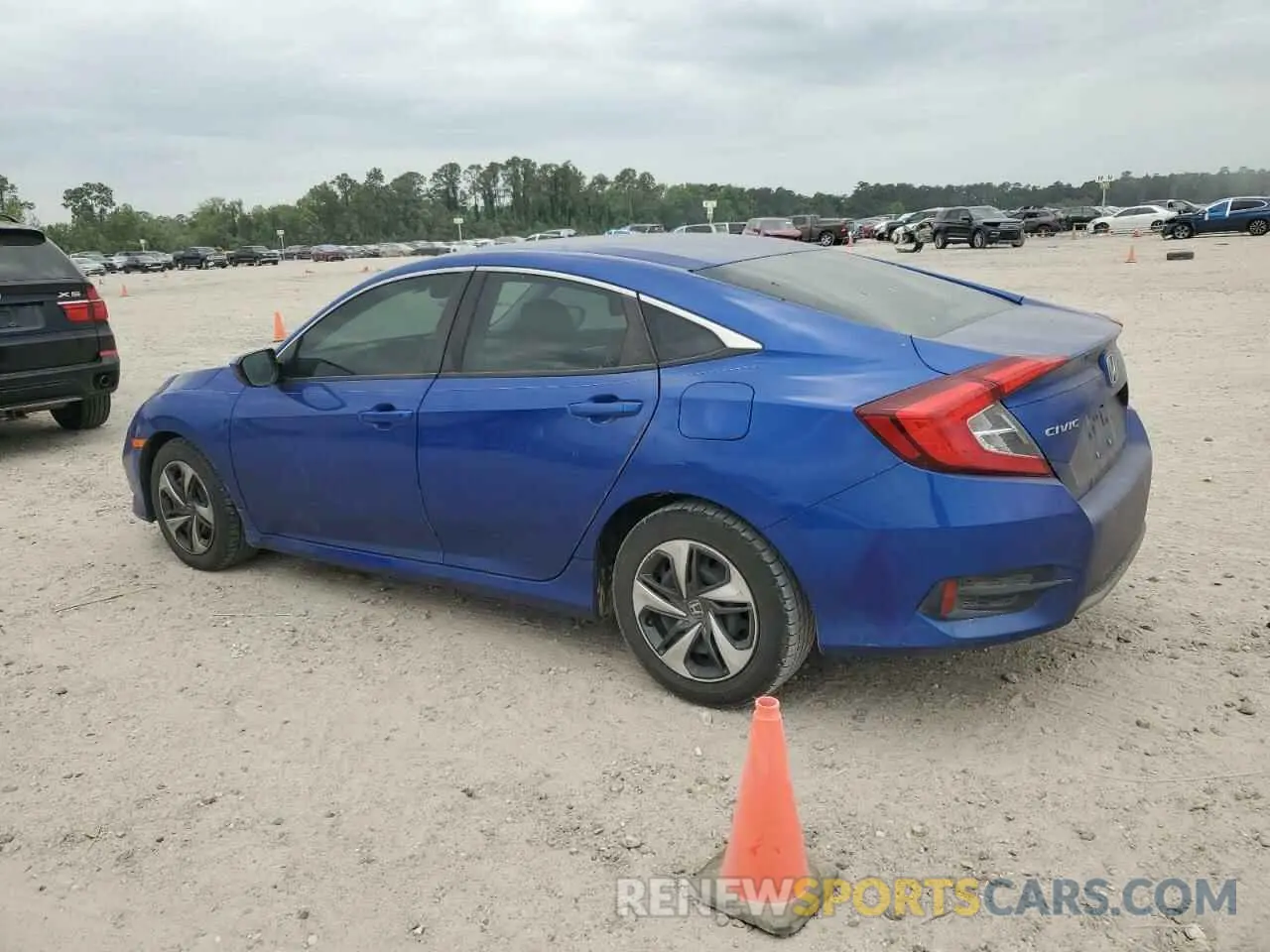 2 Photograph of a damaged car 2HGFC2F69LH585395 HONDA CIVIC 2020