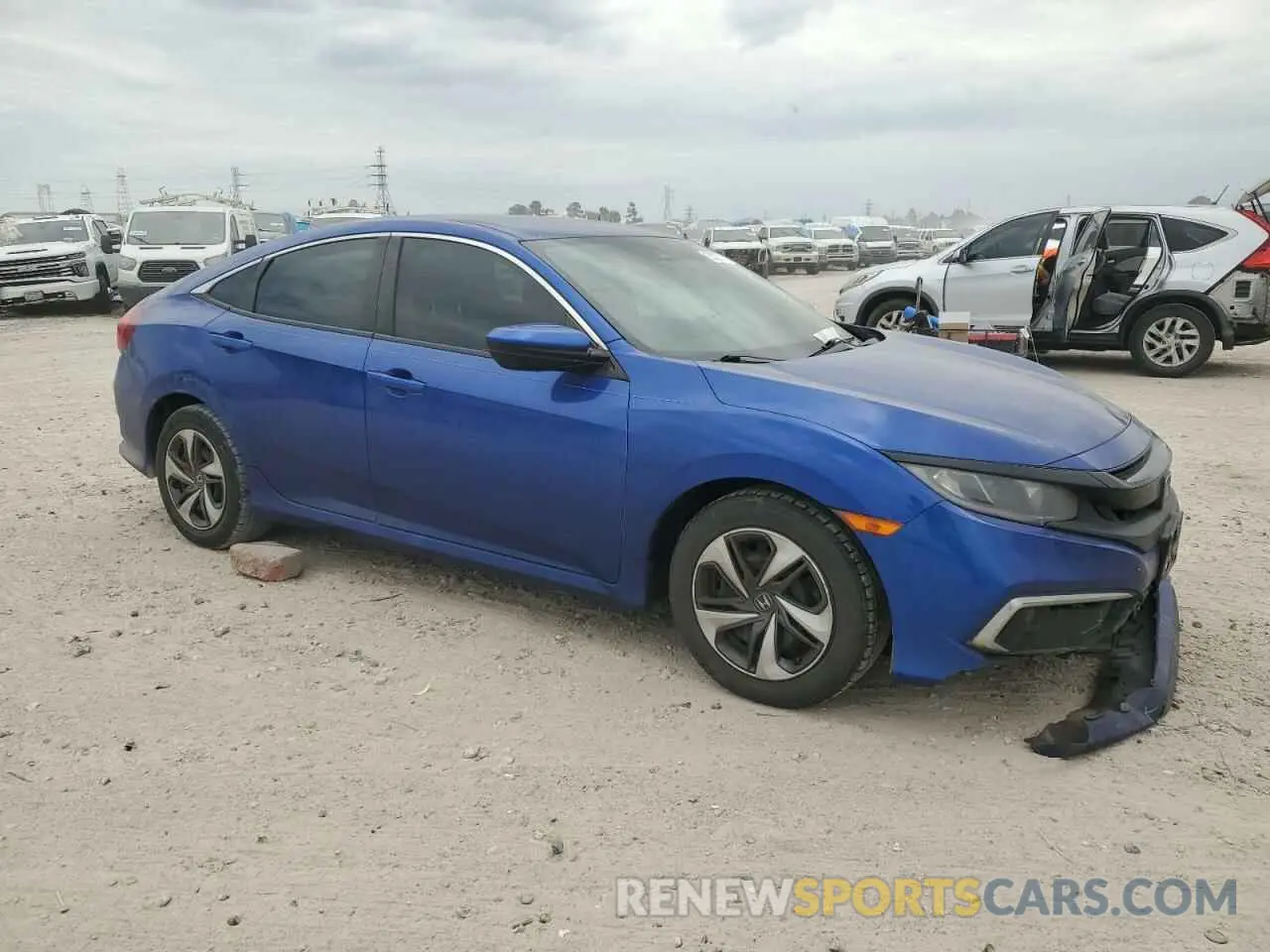4 Photograph of a damaged car 2HGFC2F69LH585395 HONDA CIVIC 2020