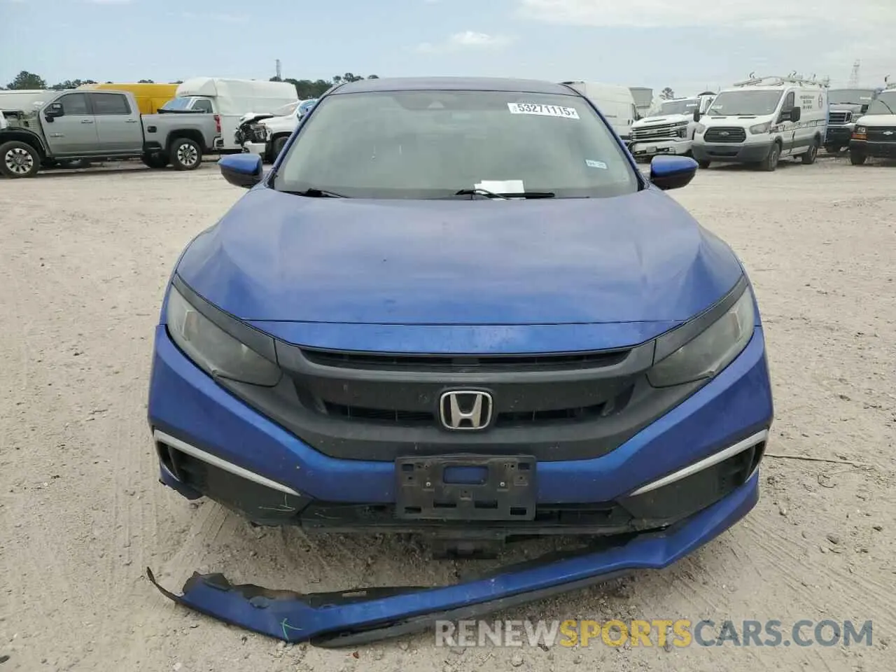 5 Photograph of a damaged car 2HGFC2F69LH585395 HONDA CIVIC 2020