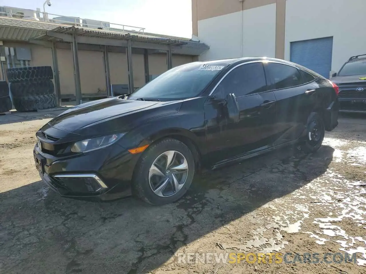 1 Photograph of a damaged car 2HGFC2F69LH588376 HONDA CIVIC 2020