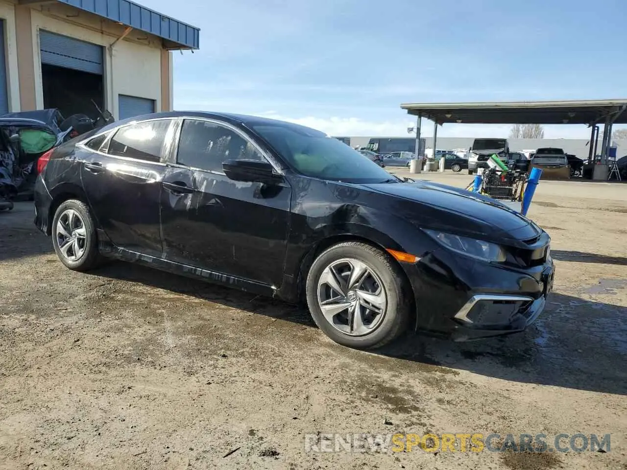 4 Photograph of a damaged car 2HGFC2F69LH588376 HONDA CIVIC 2020