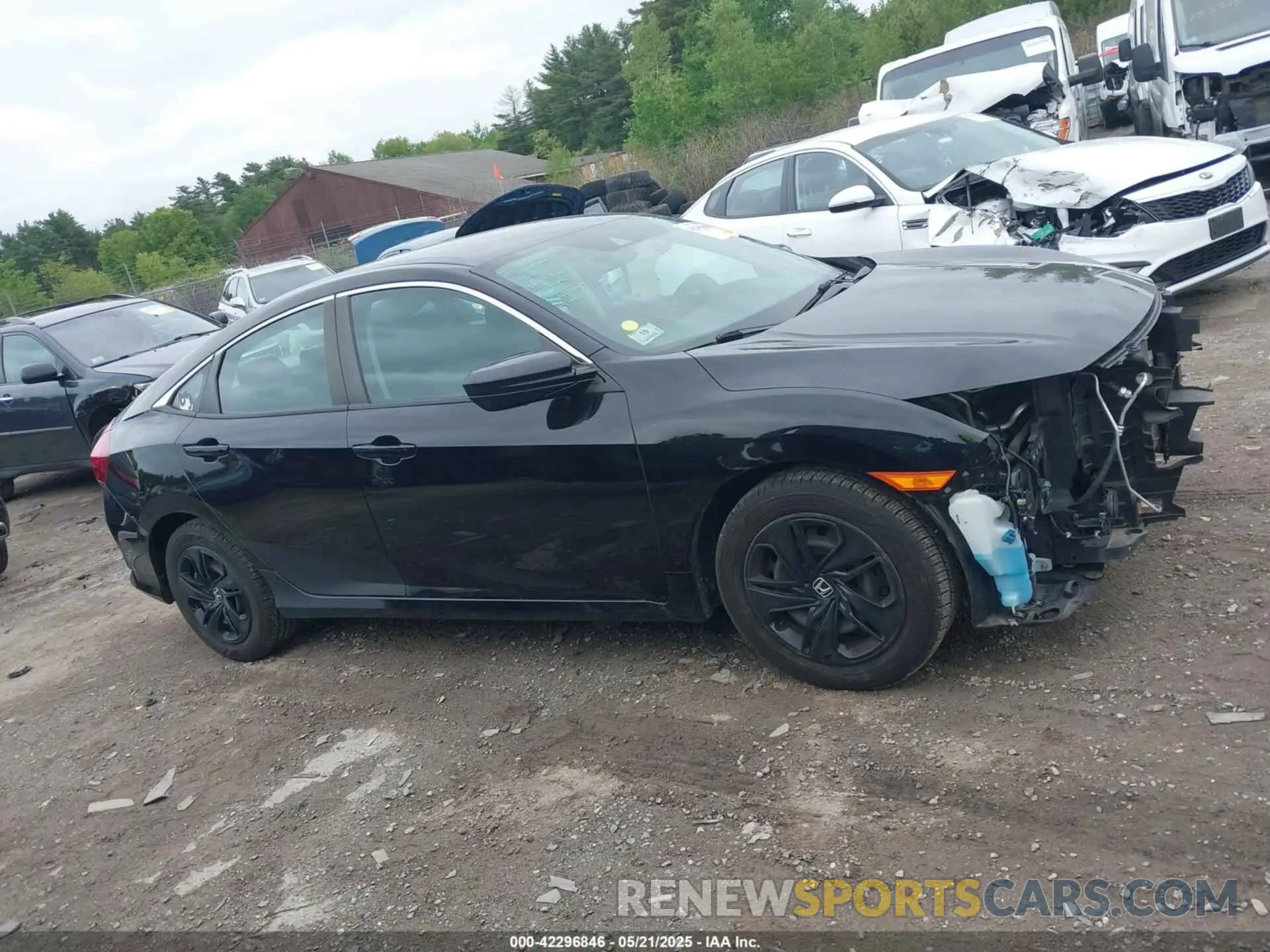 14 Photograph of a damaged car 2HGFC2F69LH601577 HONDA CIVIC 2020