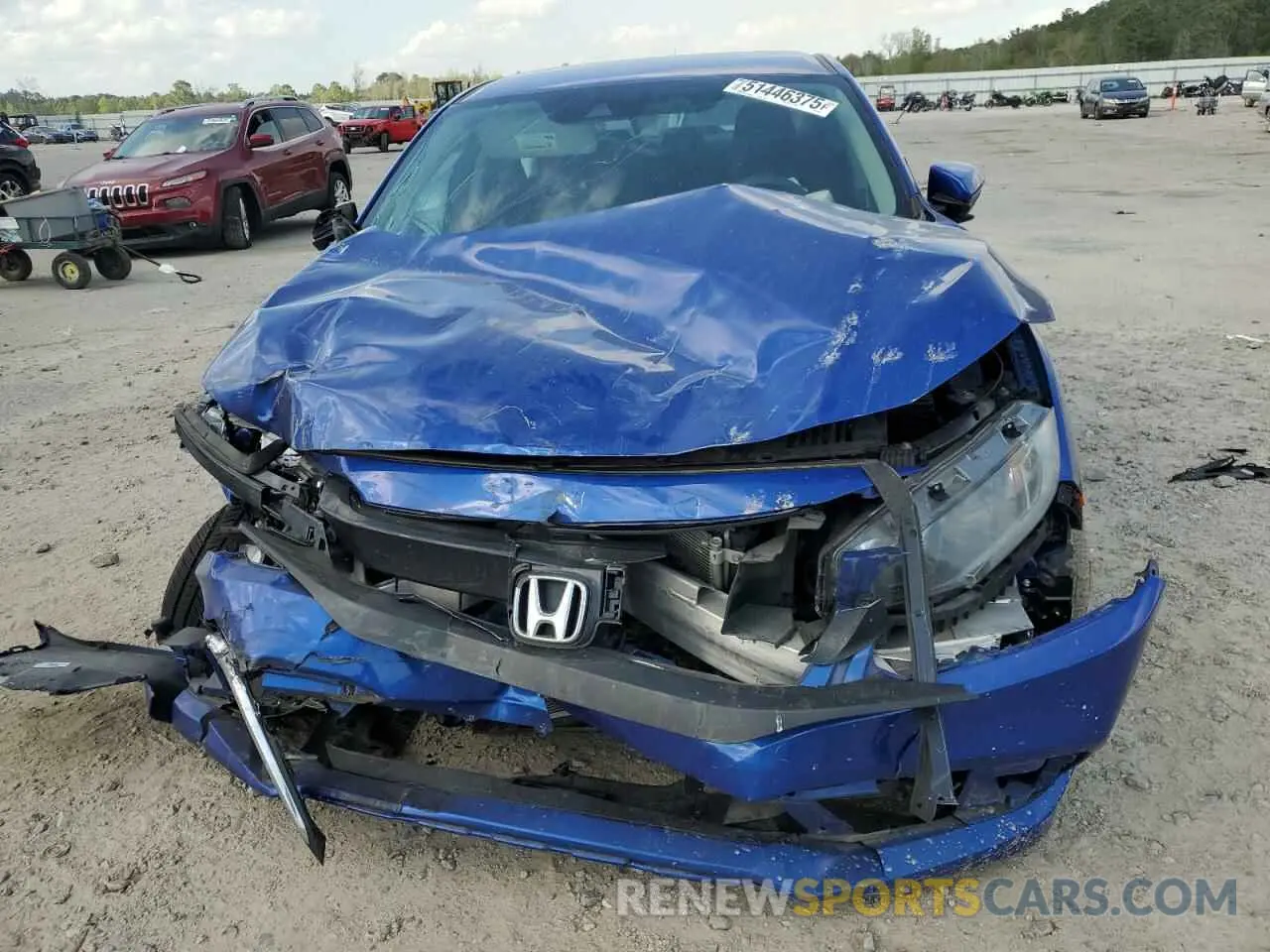 5 Photograph of a damaged car 2HGFC2F69LH602387 HONDA CIVIC 2020