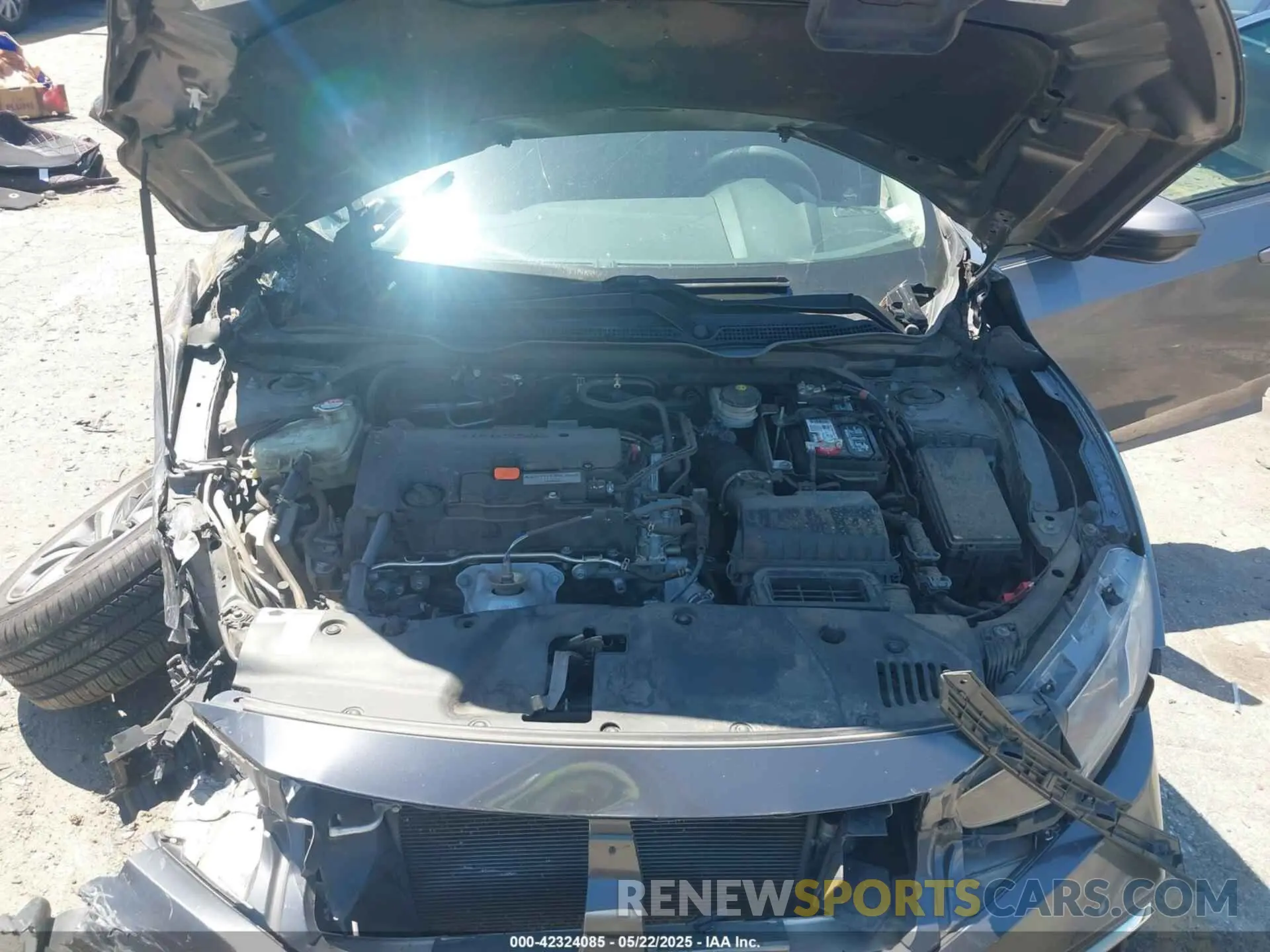 10 Photograph of a damaged car 2HGFC2F6XLH505926 HONDA CIVIC 2020