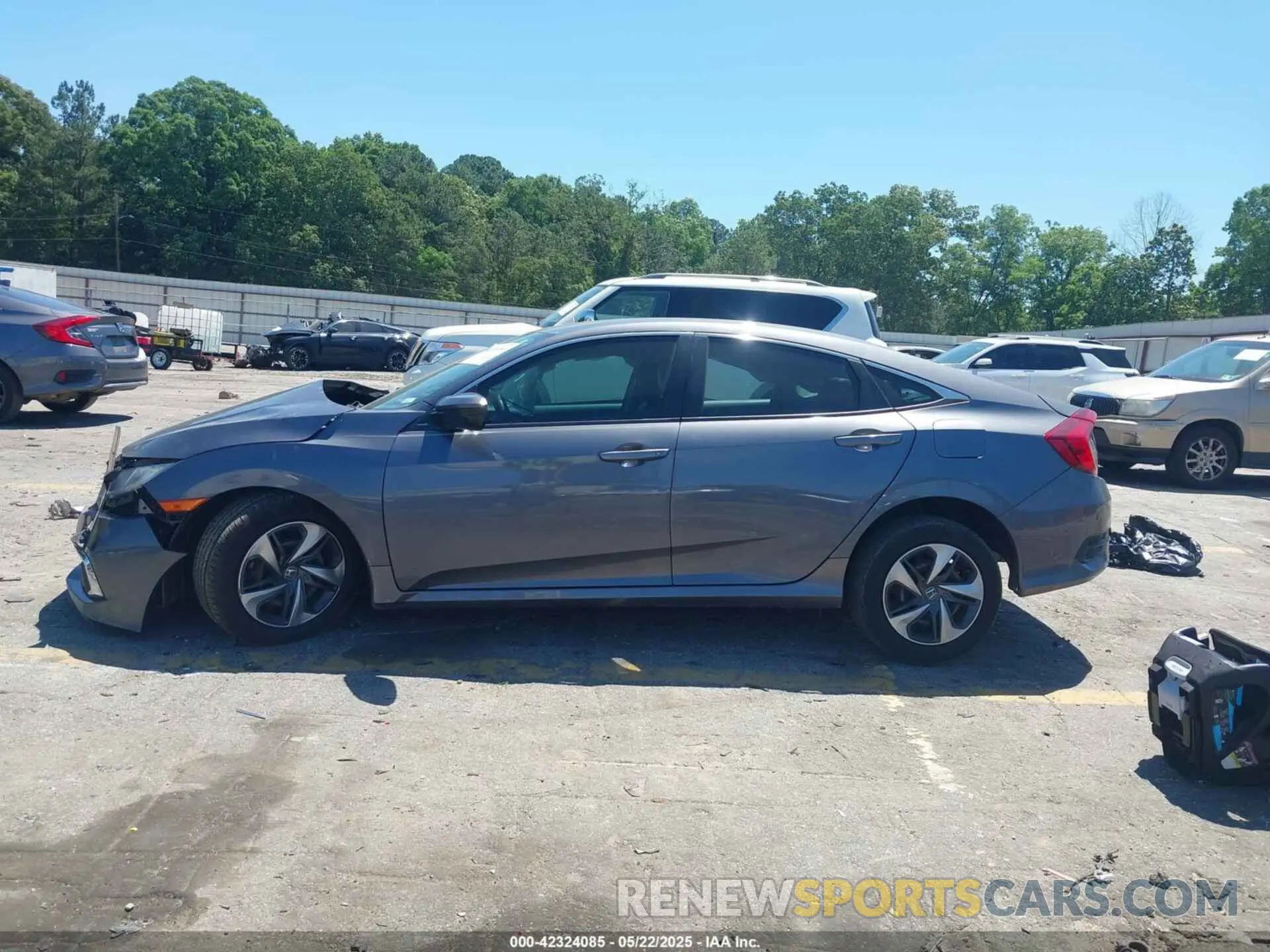 14 Photograph of a damaged car 2HGFC2F6XLH505926 HONDA CIVIC 2020