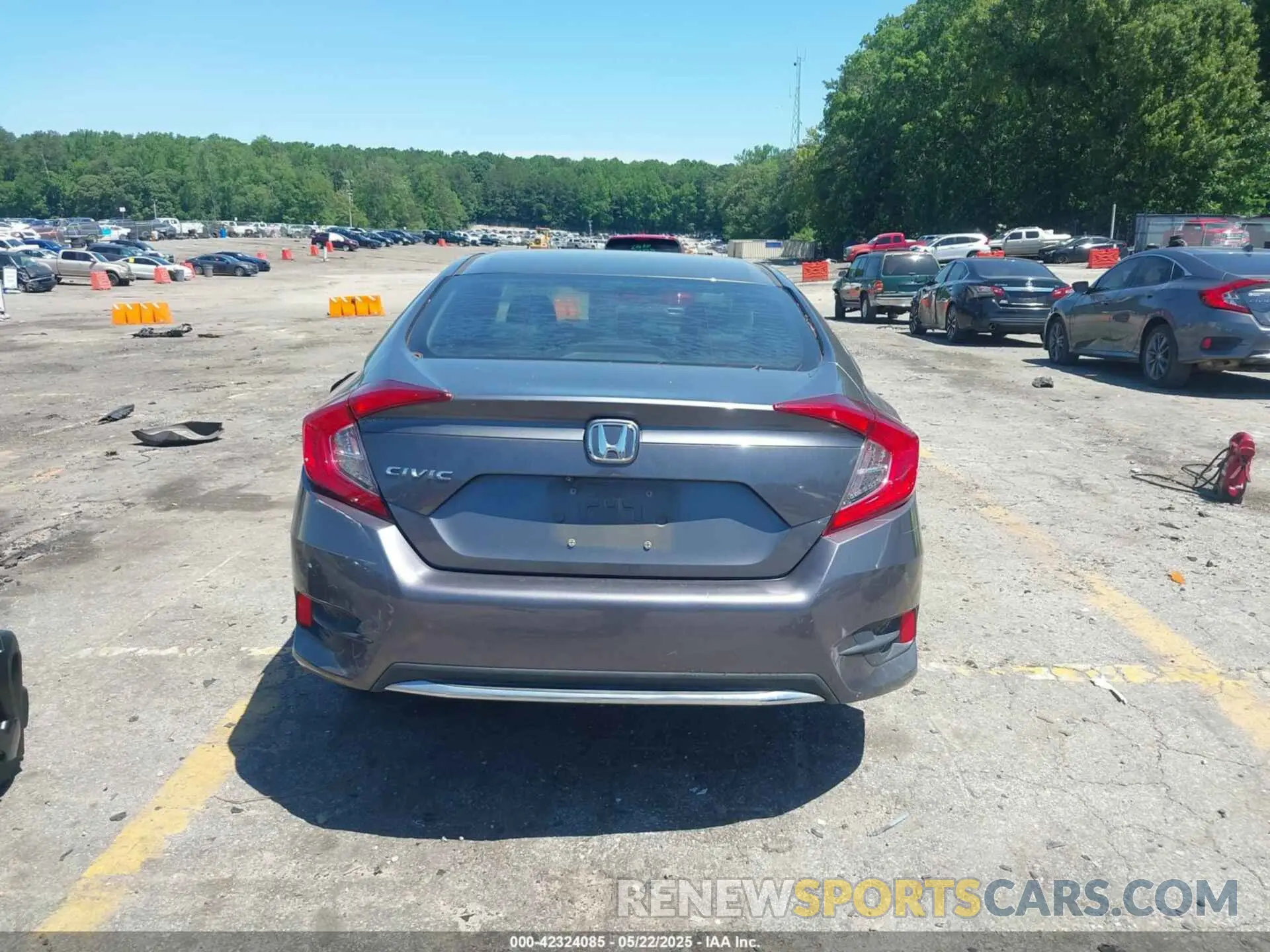 16 Photograph of a damaged car 2HGFC2F6XLH505926 HONDA CIVIC 2020