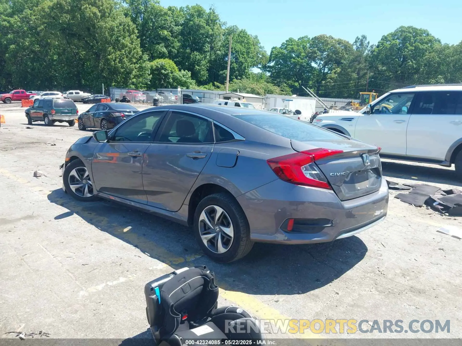 3 Photograph of a damaged car 2HGFC2F6XLH505926 HONDA CIVIC 2020