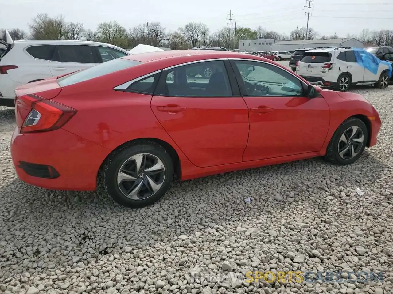 3 Photograph of a damaged car 2HGFC2F6XLH516084 HONDA CIVIC 2020