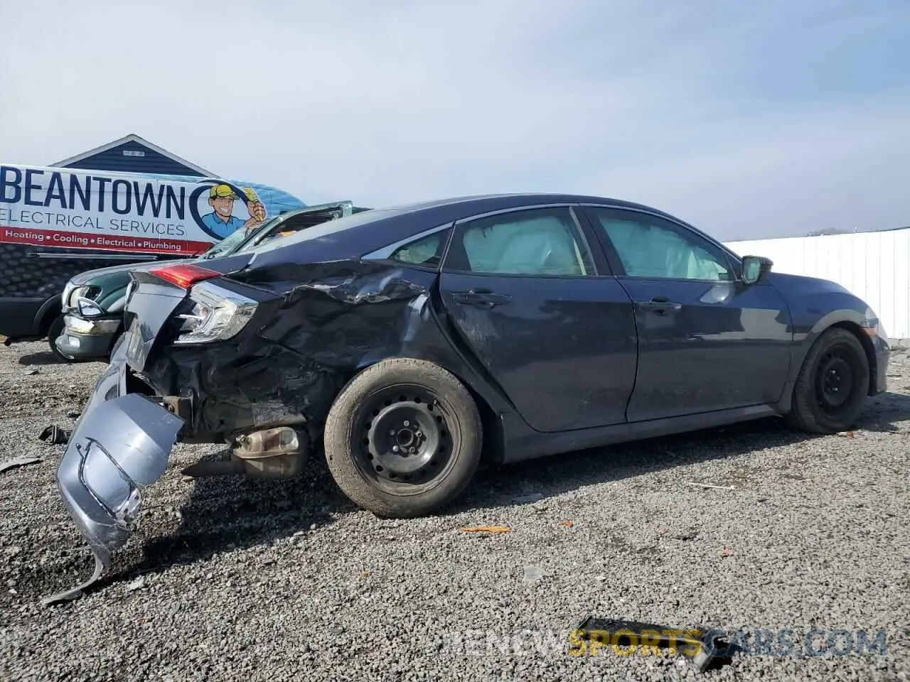 3 Photograph of a damaged car 2HGFC2F6XLH526078 HONDA CIVIC 2020