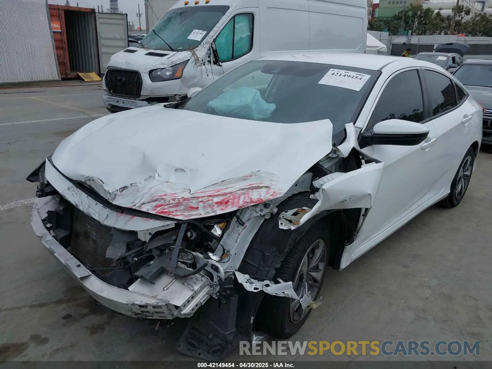 6 Photograph of a damaged car 2HGFC2F6XLH530681 HONDA CIVIC 2020