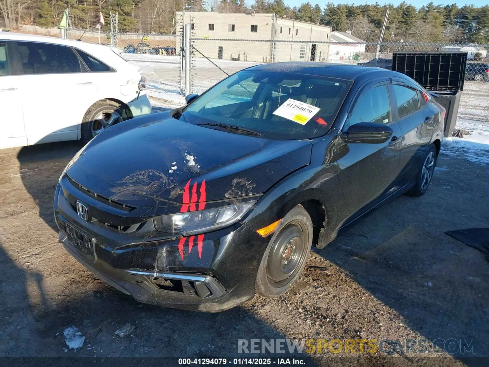 2 Photograph of a damaged car 2HGFC2F6XLH531216 HONDA CIVIC 2020