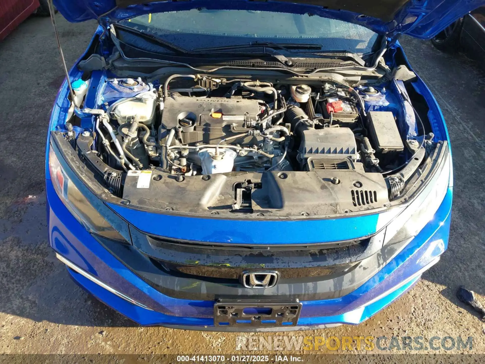 10 Photograph of a damaged car 2HGFC2F6XLH536934 HONDA CIVIC 2020