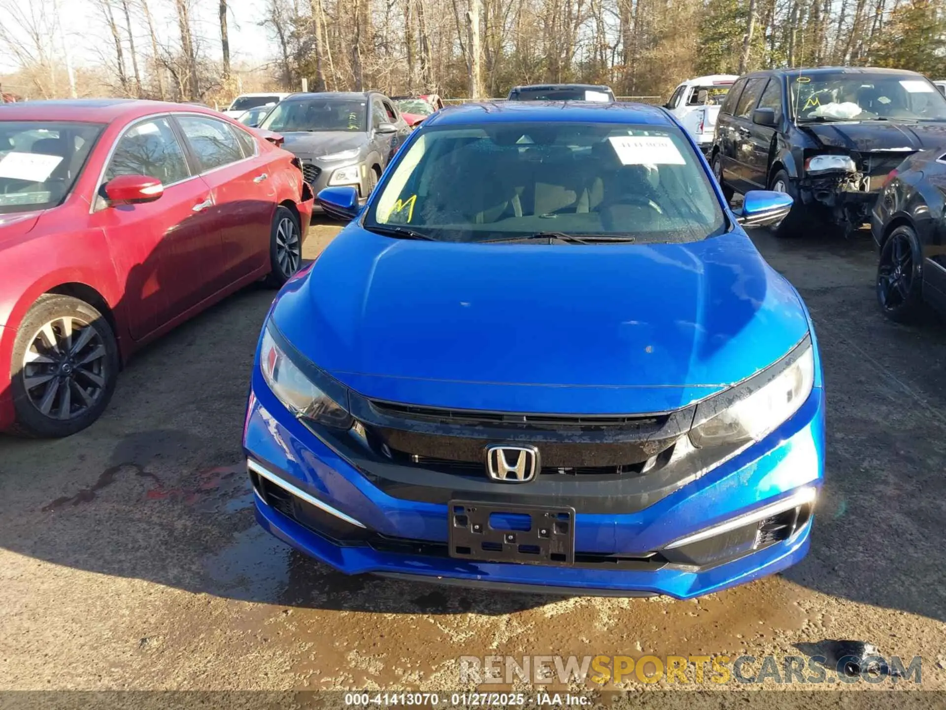 12 Photograph of a damaged car 2HGFC2F6XLH536934 HONDA CIVIC 2020