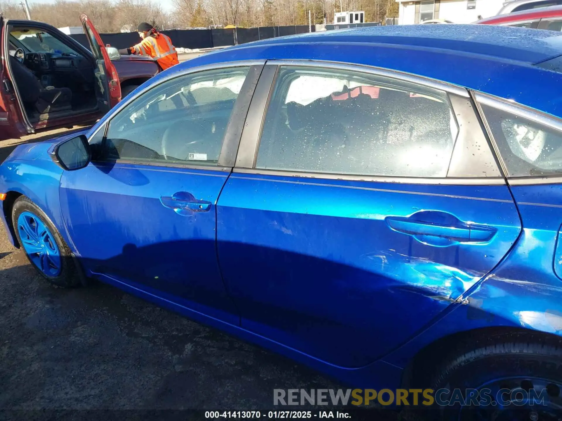 14 Photograph of a damaged car 2HGFC2F6XLH536934 HONDA CIVIC 2020