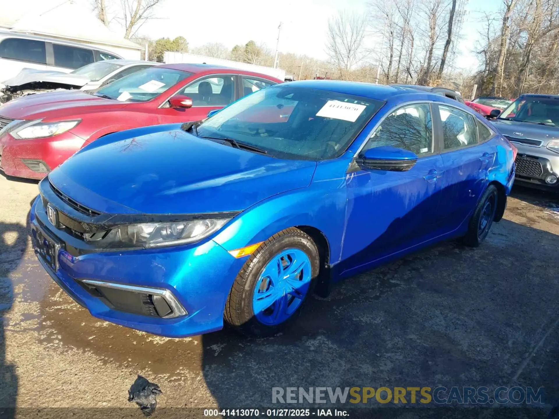 2 Photograph of a damaged car 2HGFC2F6XLH536934 HONDA CIVIC 2020