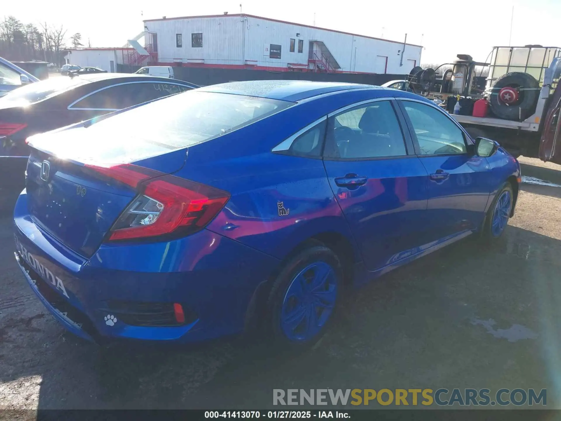4 Photograph of a damaged car 2HGFC2F6XLH536934 HONDA CIVIC 2020