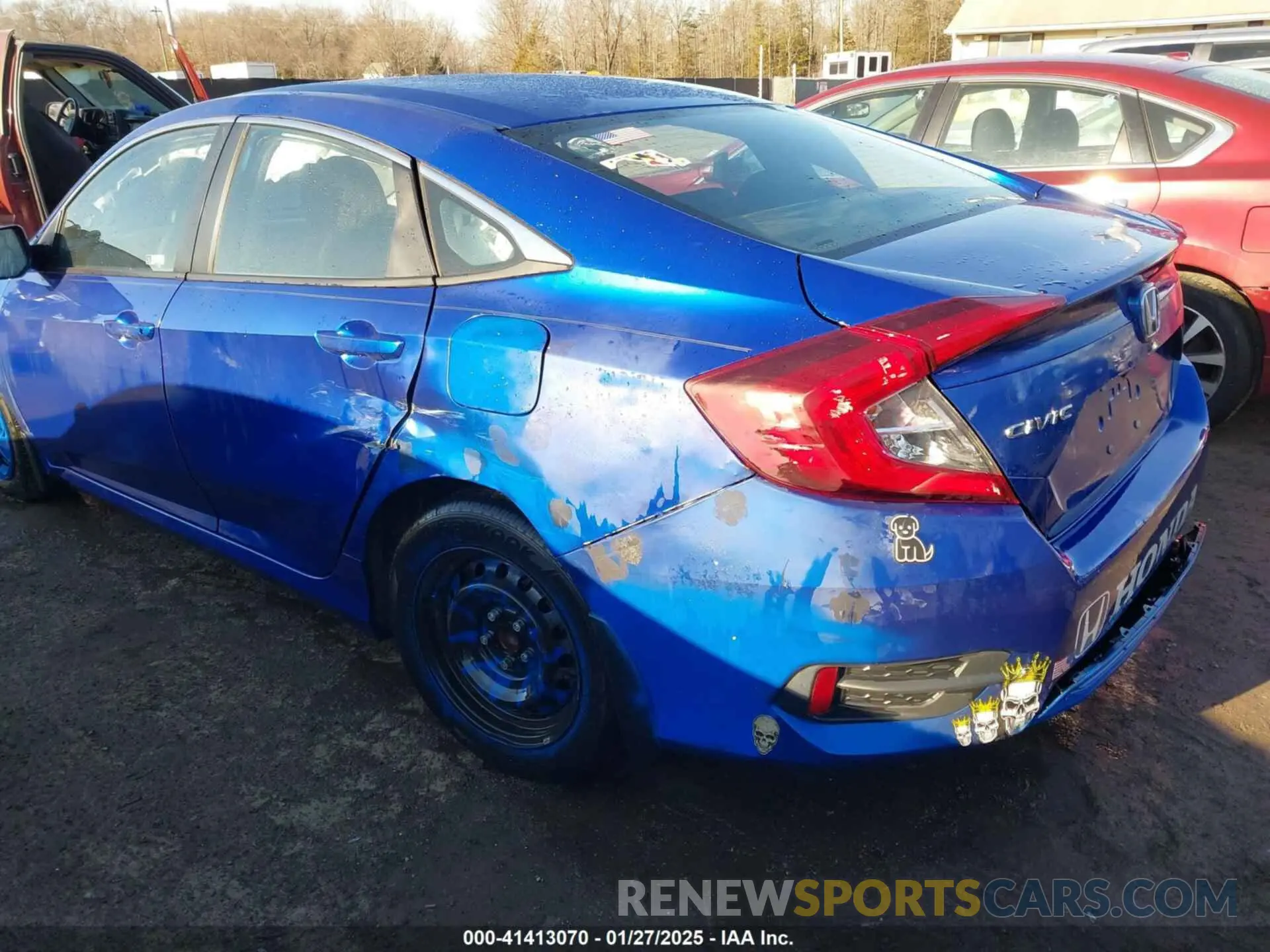 6 Photograph of a damaged car 2HGFC2F6XLH536934 HONDA CIVIC 2020
