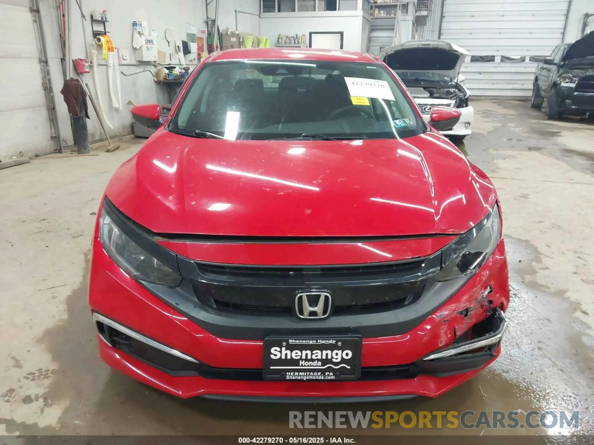 12 Photograph of a damaged car 2HGFC2F6XLH551000 HONDA CIVIC 2020