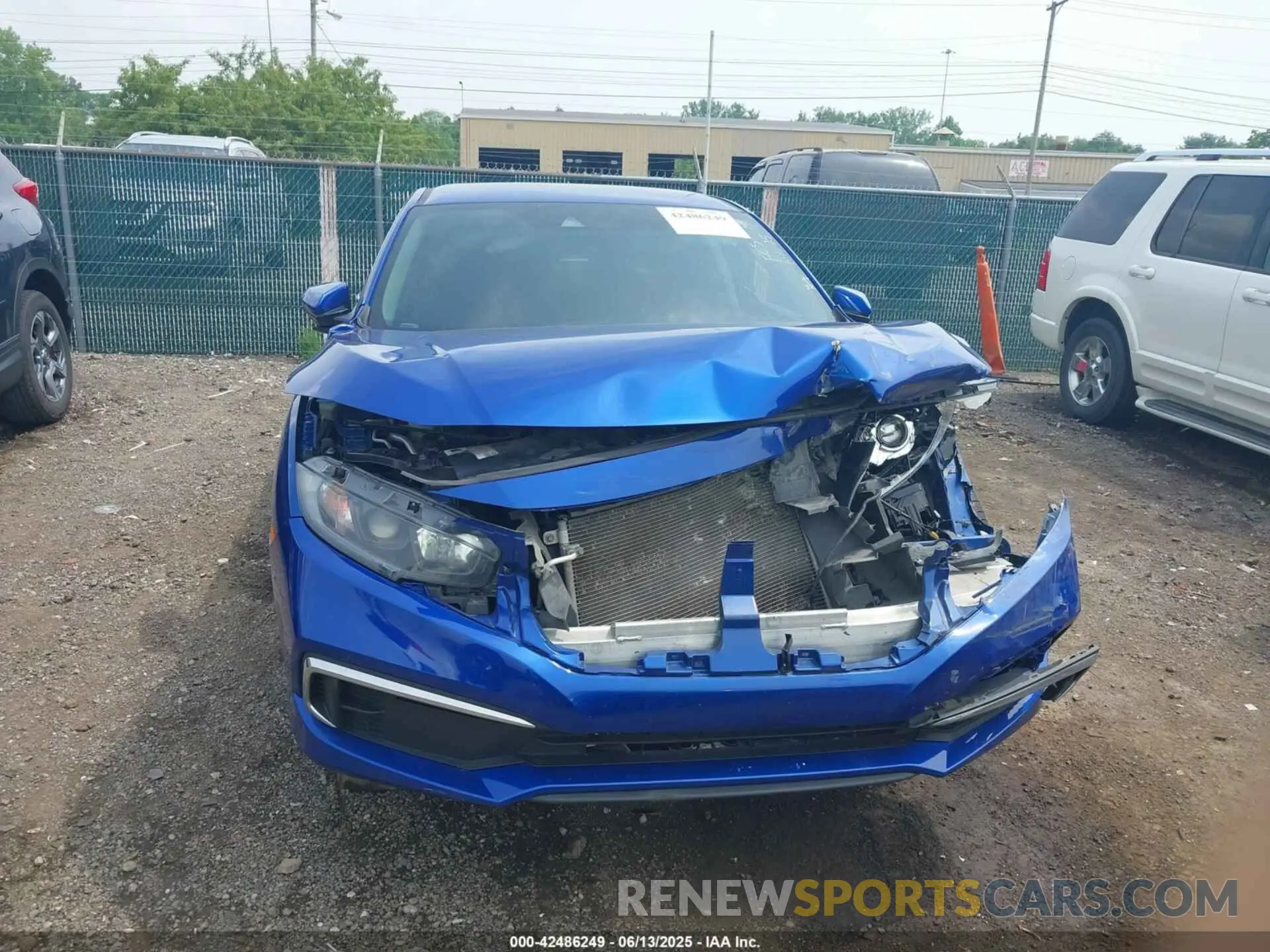 13 Photograph of a damaged car 2HGFC2F6XLH558769 HONDA CIVIC 2020