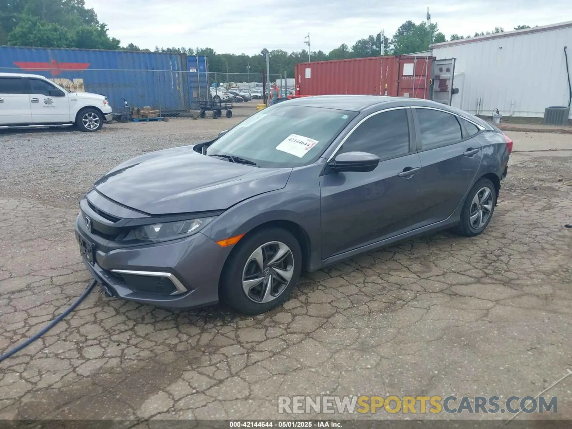2 Photograph of a damaged car 2HGFC2F6XLH574597 HONDA CIVIC 2020