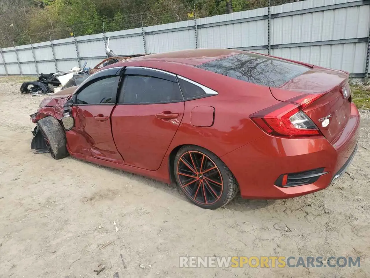 2 Photograph of a damaged car 2HGFC2F6XLH583915 HONDA CIVIC 2020