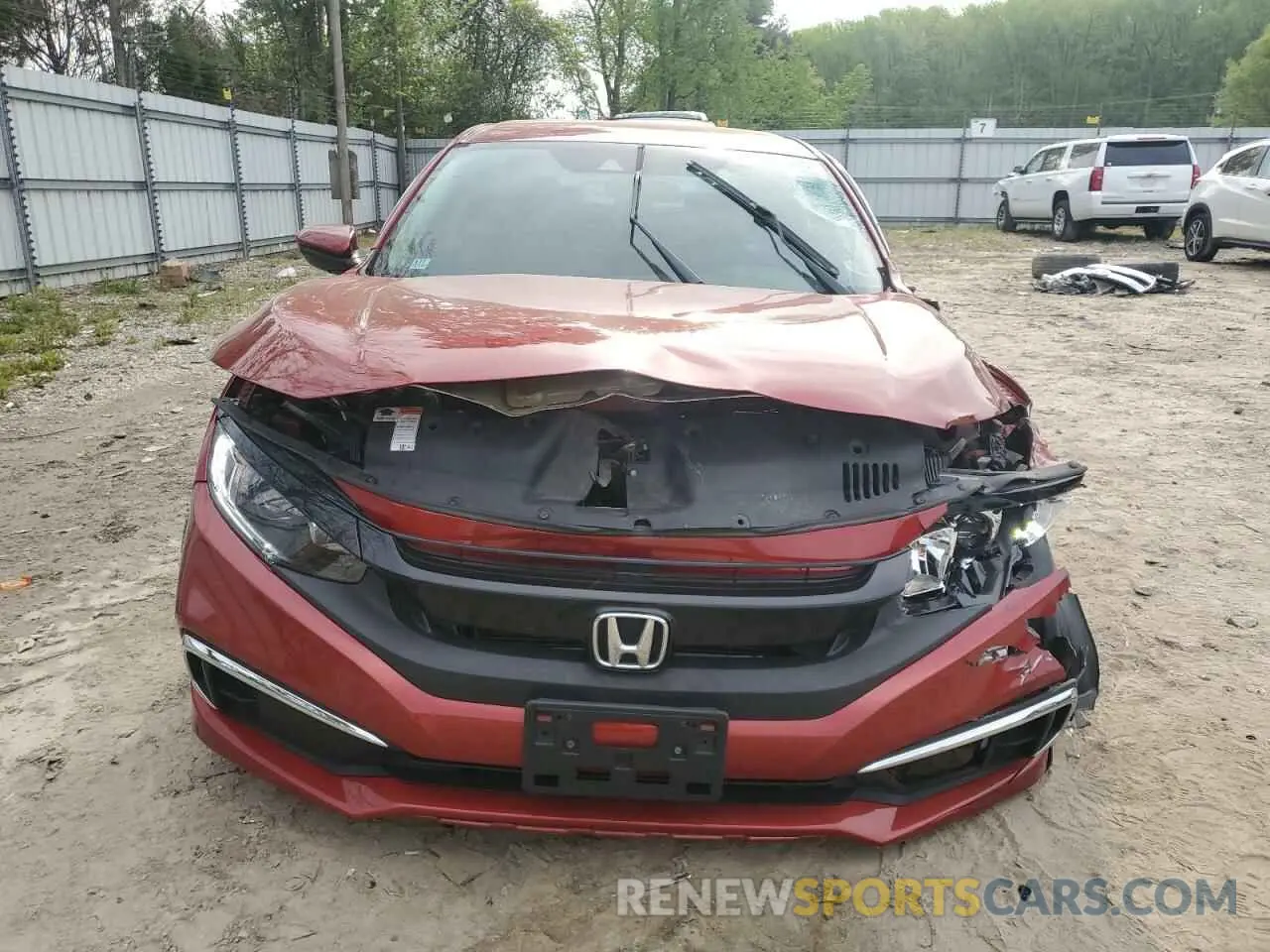 5 Photograph of a damaged car 2HGFC2F6XLH583915 HONDA CIVIC 2020