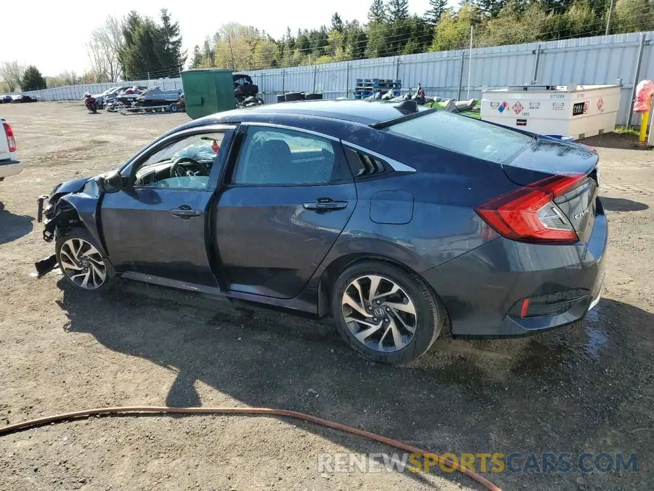 2 Photograph of a damaged car 2HGFC2F72LH016266 HONDA CIVIC 2020