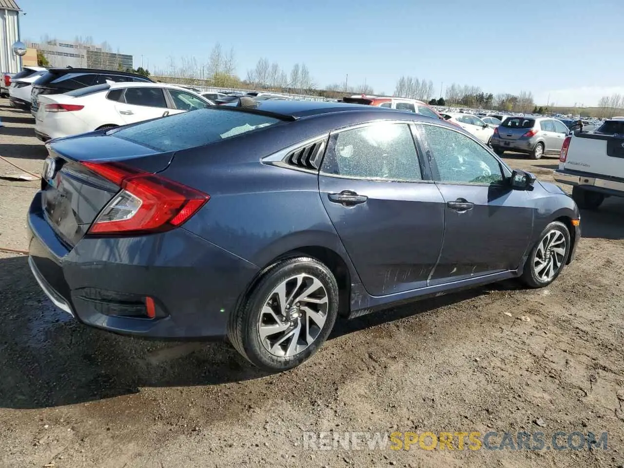 3 Photograph of a damaged car 2HGFC2F72LH016266 HONDA CIVIC 2020