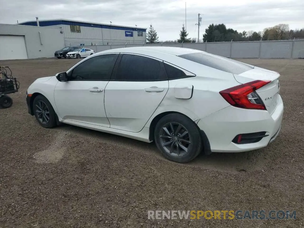 2 Photograph of a damaged car 2HGFC2F74LH029987 HONDA CIVIC 2020