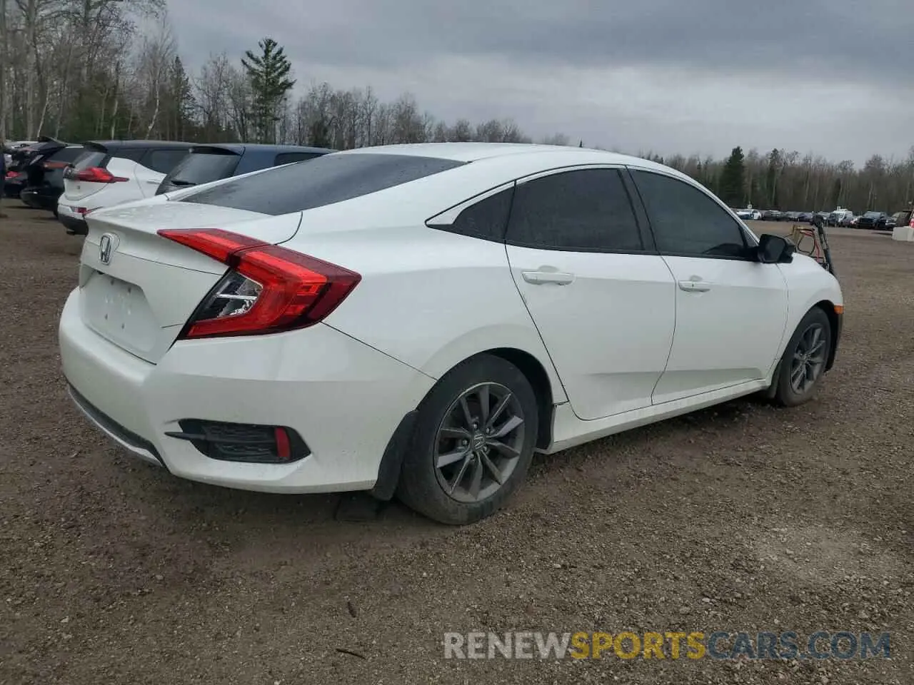 3 Photograph of a damaged car 2HGFC2F74LH029987 HONDA CIVIC 2020