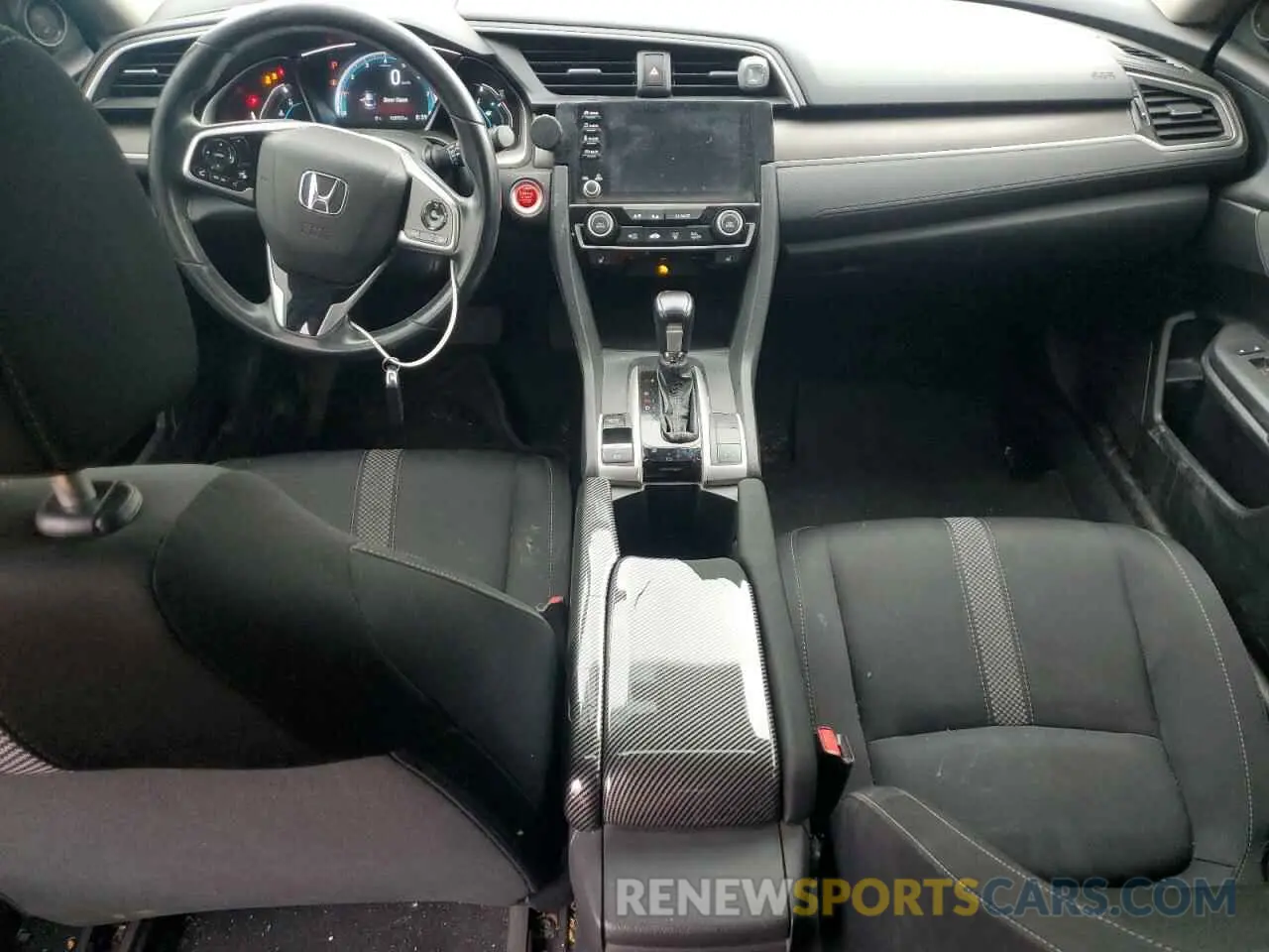 8 Photograph of a damaged car 2HGFC2F74LH029987 HONDA CIVIC 2020