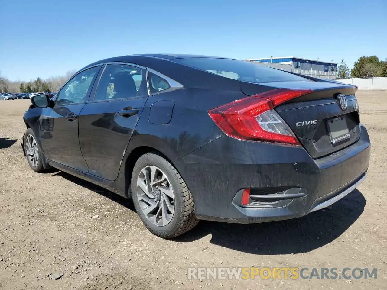 2 Photograph of a damaged car 2HGFC2F76LH008039 HONDA CIVIC 2020