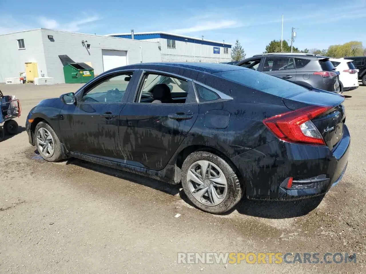2 Photograph of a damaged car 2HGFC2F78LH018071 HONDA CIVIC 2020