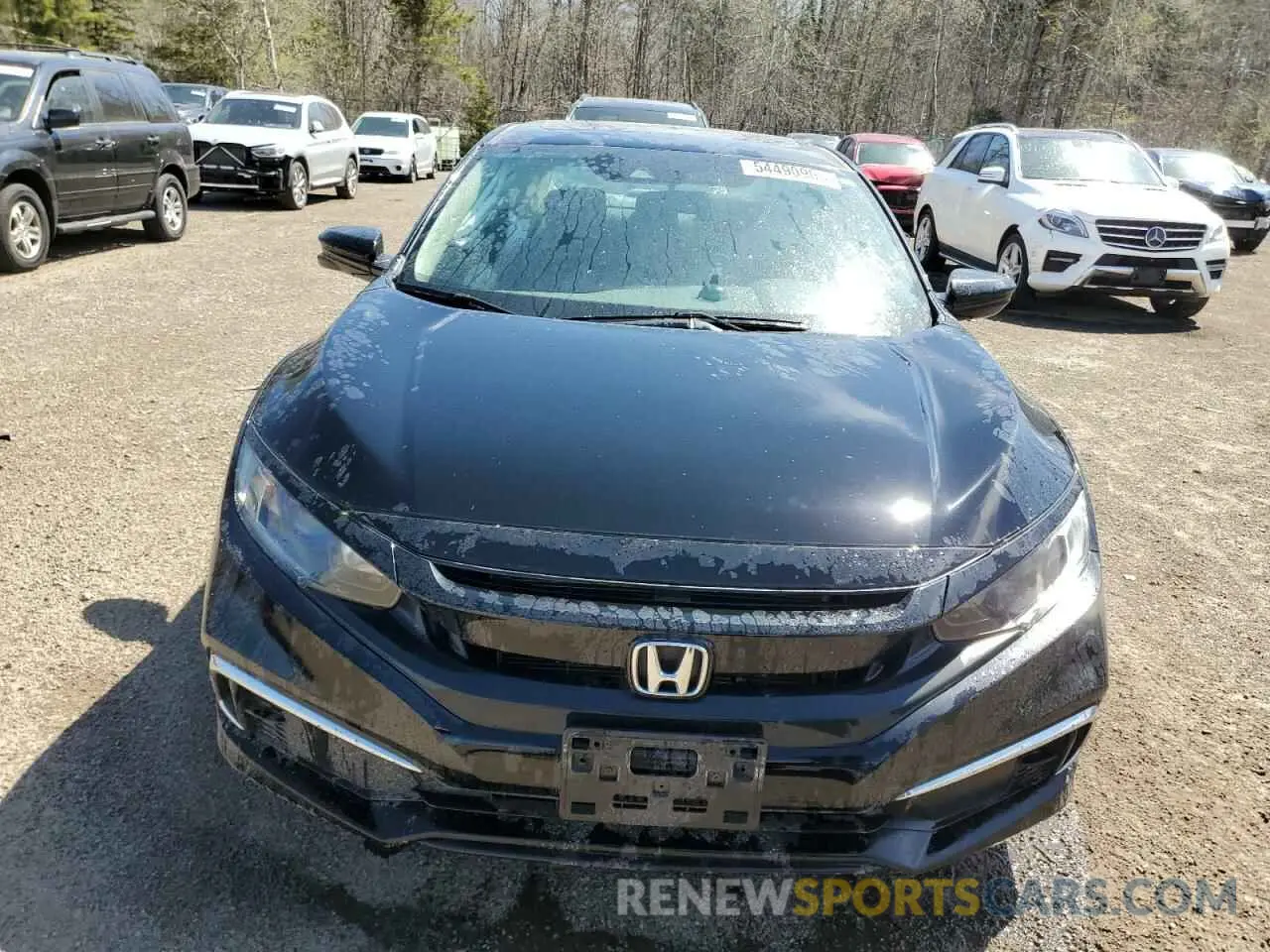 5 Photograph of a damaged car 2HGFC2F78LH018071 HONDA CIVIC 2020