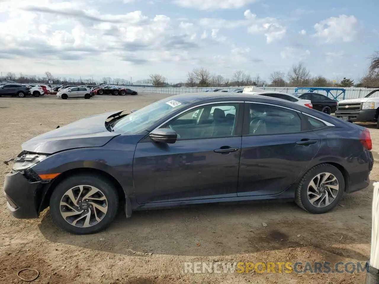 1 Photograph of a damaged car 2HGFC2F79LH010965 HONDA CIVIC 2020