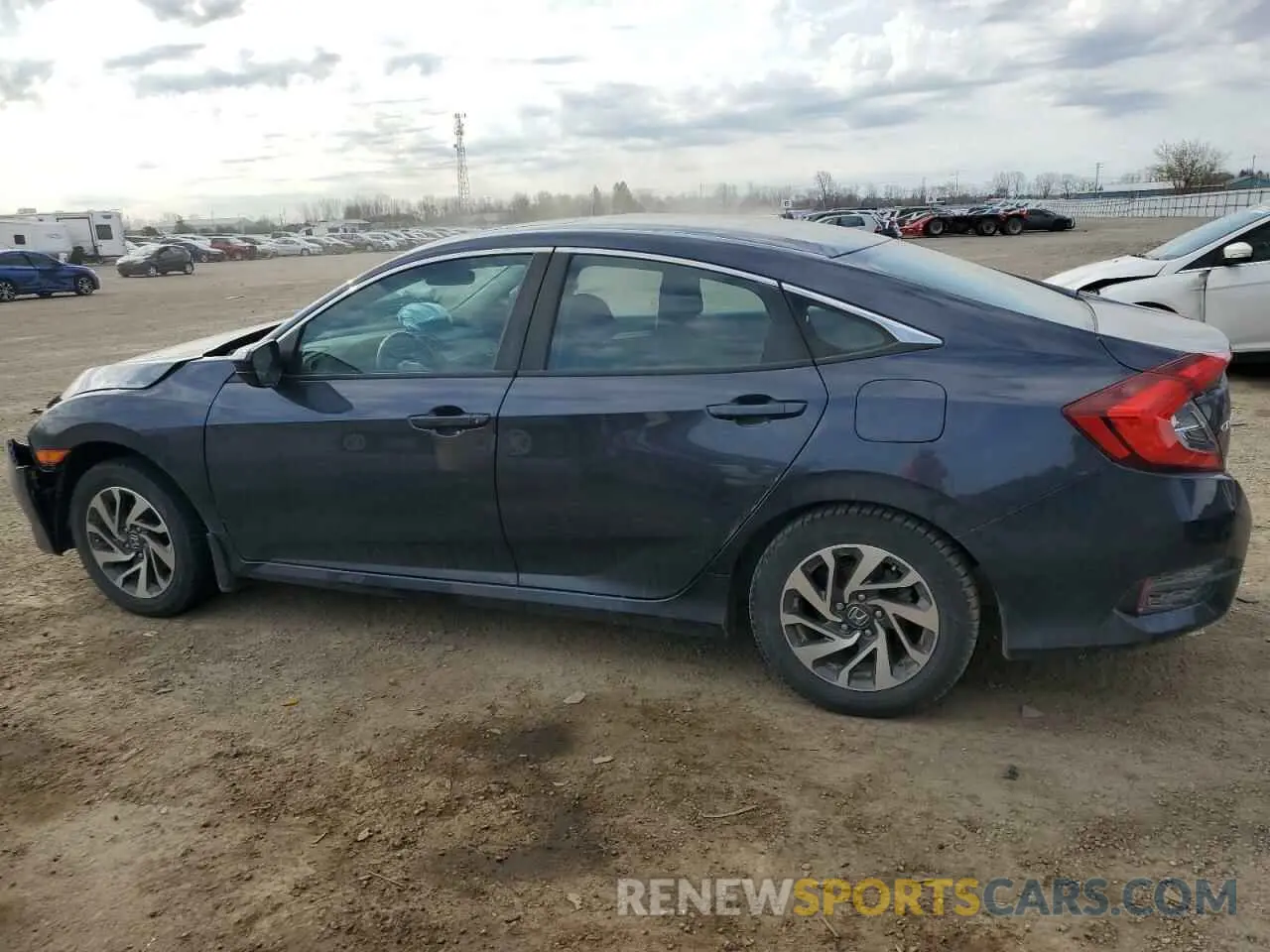 2 Photograph of a damaged car 2HGFC2F79LH010965 HONDA CIVIC 2020